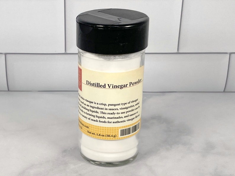 Distilled White Vinegar Powder Specialty Seasonings Foodie Etsy