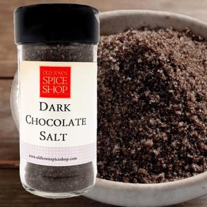 Dark Chocolate Salt, Gourmet Flavored Salt, Gift for Mom