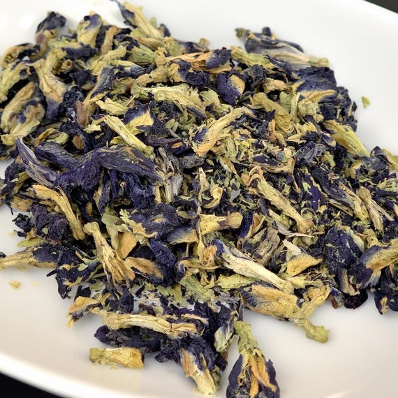 Butterfly Pea Flowers, Natural Blue Food Coloring, Edible Petals