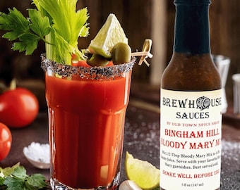 Bingham Hill Bloody Mary Mix: Gourmet Cocktail Mixer
