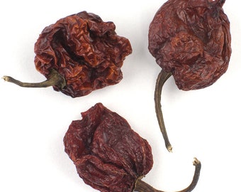 Whole Carolina Reaper, HOT Dried Chilies, Gift for Chilihead