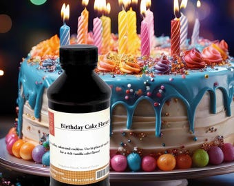 Birthday Cake Flavoring, Extracts for Baking, Cake Batter Flavor