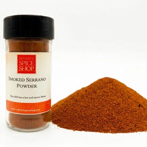 Smoked Serrano Chile Powder: Hot Mexican Spice