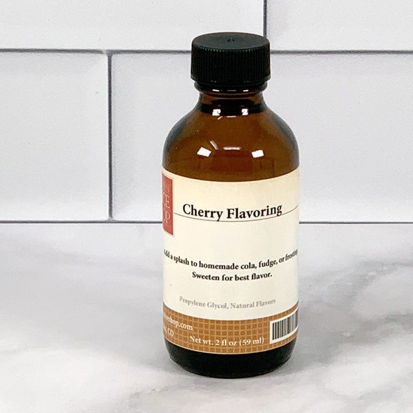 Cherry Flavoring, Ice Cream and Pastry Extracts, Gift for Baker