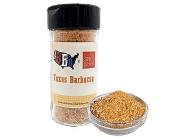 Texas Barbecue Seasoning, Regional BBQ Spices, Barbeque Grilling Gift