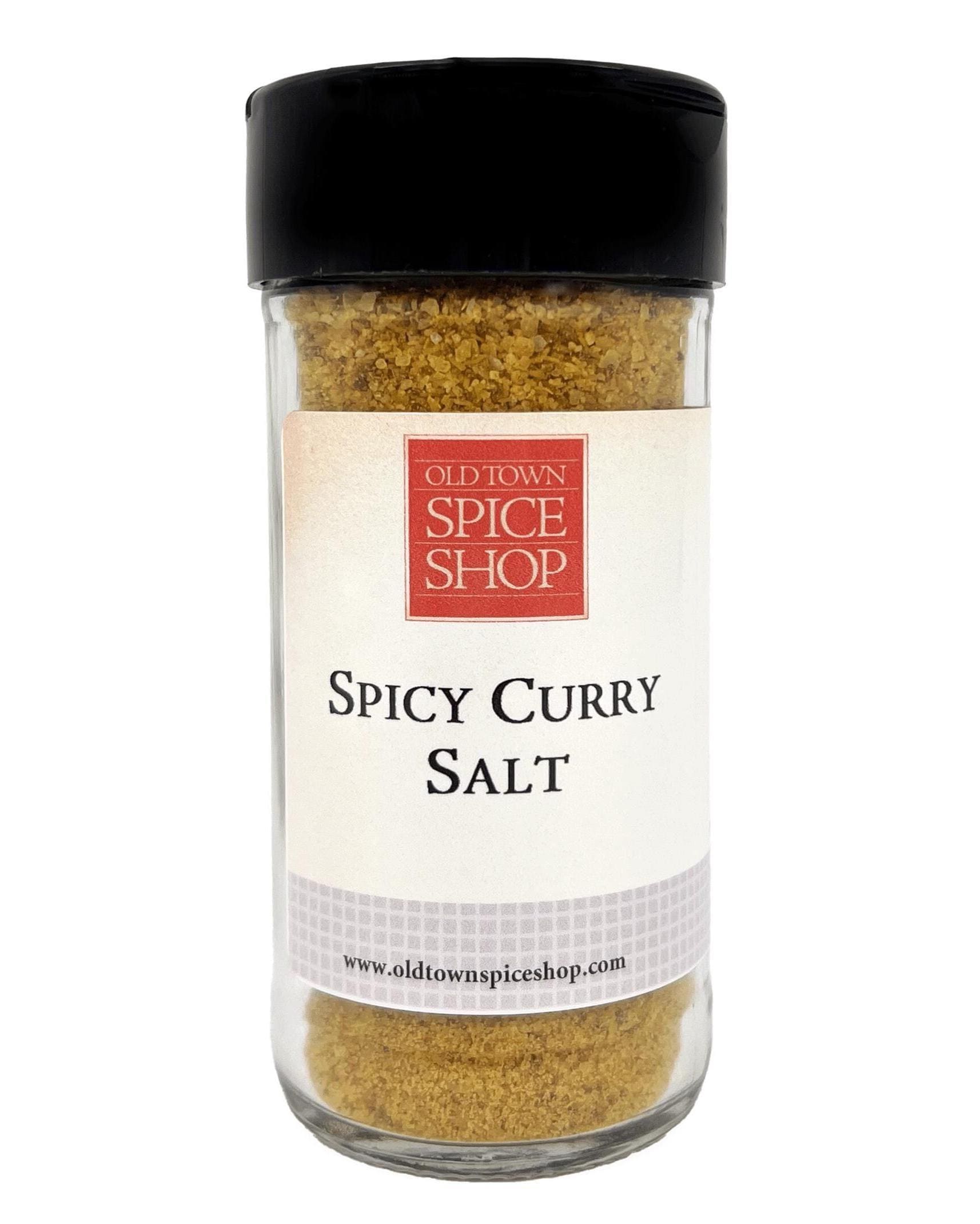 Spicy Curry Salt, Gourmet Flavored Foodie Gift, Grill Seasonings