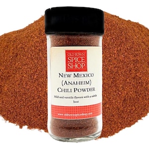 New Mexico Chili Pepper Powder, Anaheim Chile Powder, Gift for Foodie