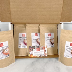 Gourmet Hot Cocoa - Sample Pack, Hot Chocolate, Specialty Cocoa, Chocolate Lover Gift