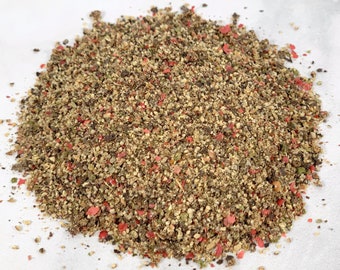 Ground Four Peppercorn Blend, 4 Pepper Blend, Ground Gourmet Pepper, Gift for Foodie