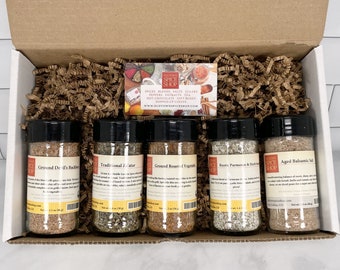 Farmers Market Gift Box, Vegetable Seasonings, Gift for Gardener, Mothers Day