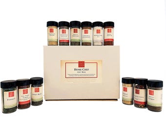 Essential Spices Gift Box: Home Chef, Gourmet Cooking Set