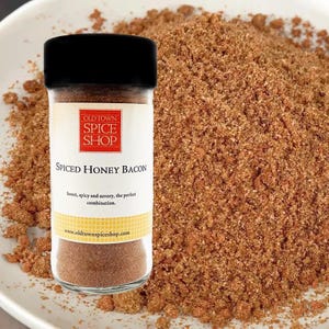 Spiced Honey Bacon, Gift for Dad, BBQ Seasoning, Sweet Savory Spicy Rub, Dry Rub or Marinade