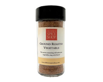 Ground Roasted Vegetable Seasoning, Grilled Veggies, Vegetarian