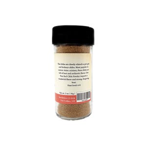 Thai Red Chile Powder, Hot Chili Powder, Gourmet Spices immagine 2