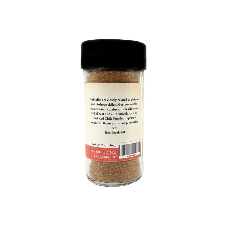 Thai Red Chile Powder, Hot Chili Powder, Gourmet Spices immagine 2