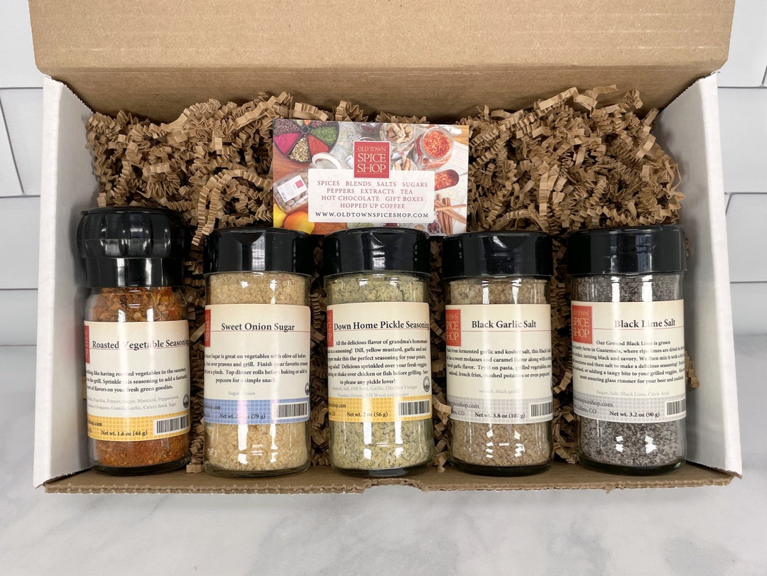 Garden Harvest Gift Box Vegetable Seasonings Gift for