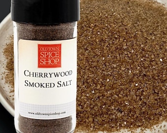 Cherrywood Smoked Sea Salt: BBQ Finishing Salt