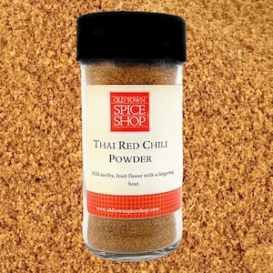 Thai Red Chile Powder, Hot Chili Powder, Gourmet Spices
