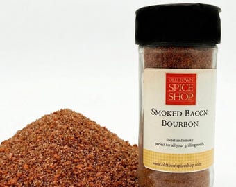 Smoked Bacon Bourbon BBQ Rub, Gourmet Meat Seasoning