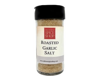 Roasted Garlic Sea Salt, Gourmet Finishing Salt