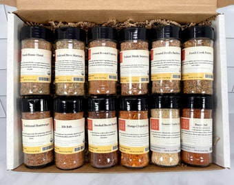 The Delicious Dozen Gift Box, Best Selling Spices, Grill Seasonings
