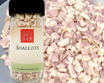 Shallots, Freeze Dried Shallots, Gourmet Spices, Gift for Foodie