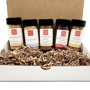 Flavors of the Far East Gift Box, Gourmet Asian Spices, Gift for Foodie
