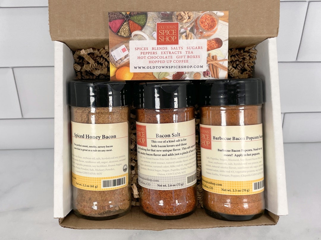 Better With Bacon Gift Box Gourmet Spices Seasonings Gift