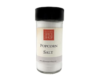 Fine Popcorn Salt: Gourmet Popcorn Seasoning