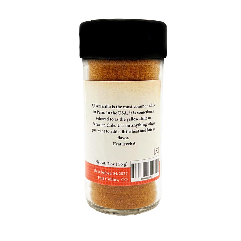 Aji Amarillo Powder, Peruvian Chili Powder, Cook at Home image 2