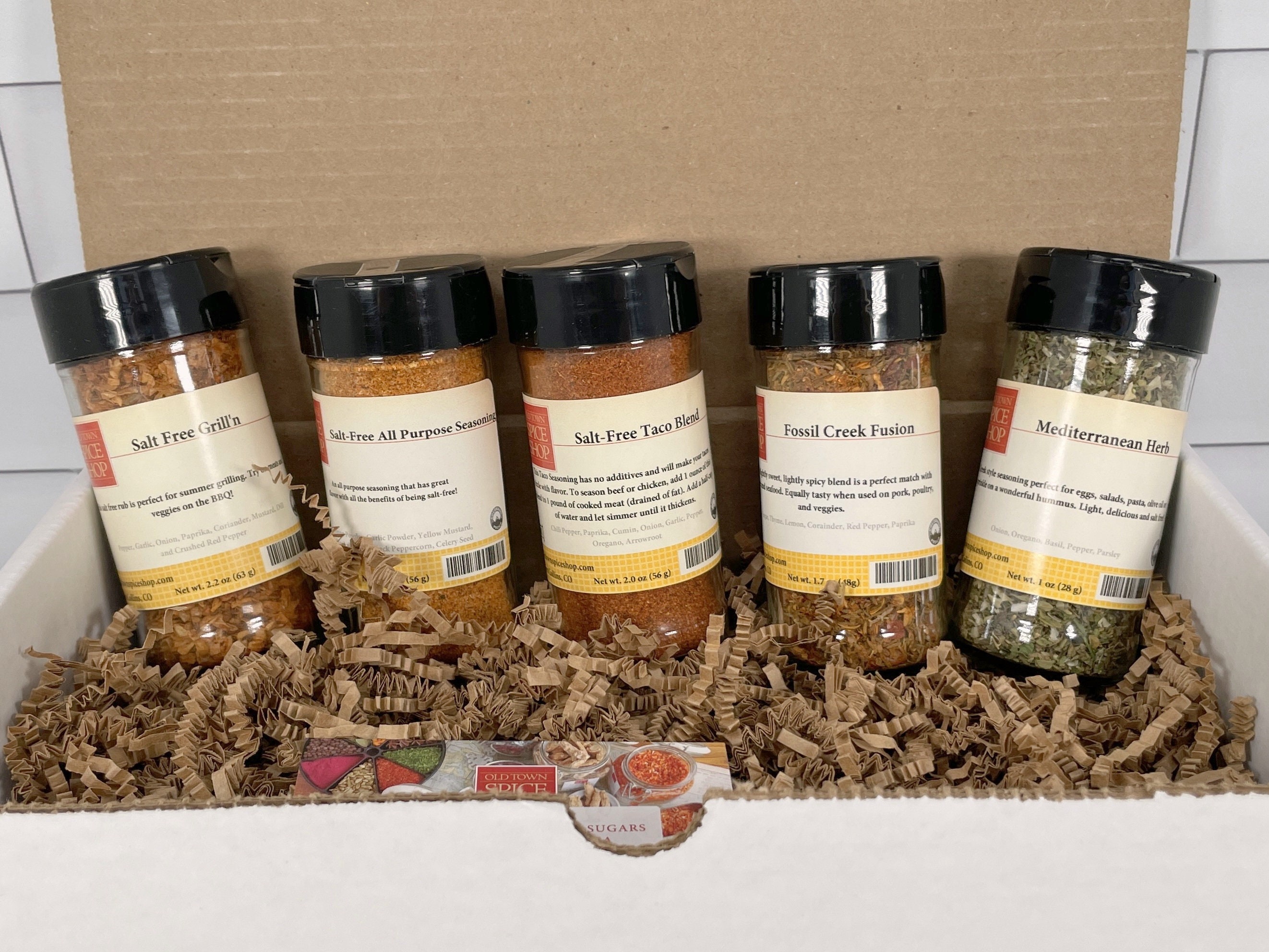 Simply Salt-free Gift Box, Gourmet Spices, Gift for Mom or Dad 