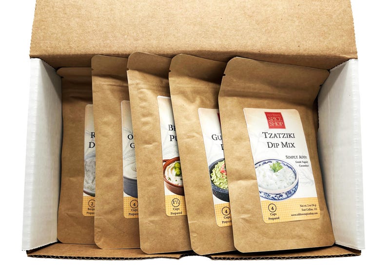 Gourmet Dip Collection Gift Box, Artisanal Spice Mixes - Etsy