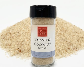 Sucre de coco grillé, Sucre pour cocktail Rimmer, Cuisson gastronomique