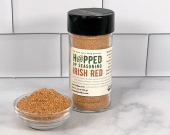 Irish Red - Hopped Up Seasoning, Gift for Beer Lover, Craft Beer Spices