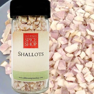 Shallots, Freeze Dried Shallots, Gourmet Spices, Gift for Foodie