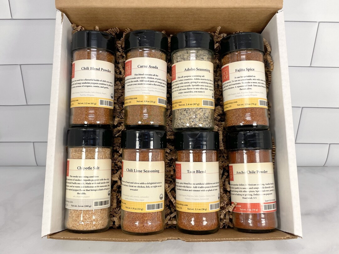 South of the Border Gift Box Mexican Food Spices Foodie Gift