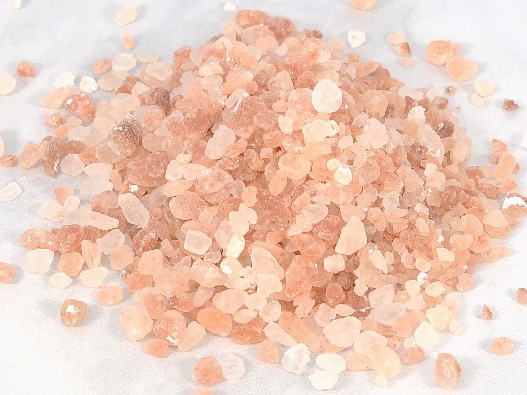 Himalayan Pink Mineral Salt Coarse Mineral Salt Healthiest Etsy