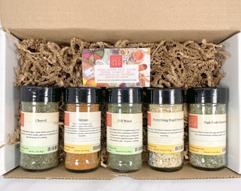 Sunday Brunch Gift Box, Gourmet Spices, Gift for Foodie