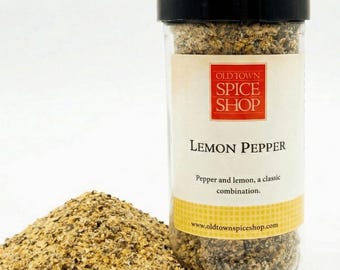 Lemon Pepper Seasoning Blend – Zesty Seafood, Meat, Vegetable Rub