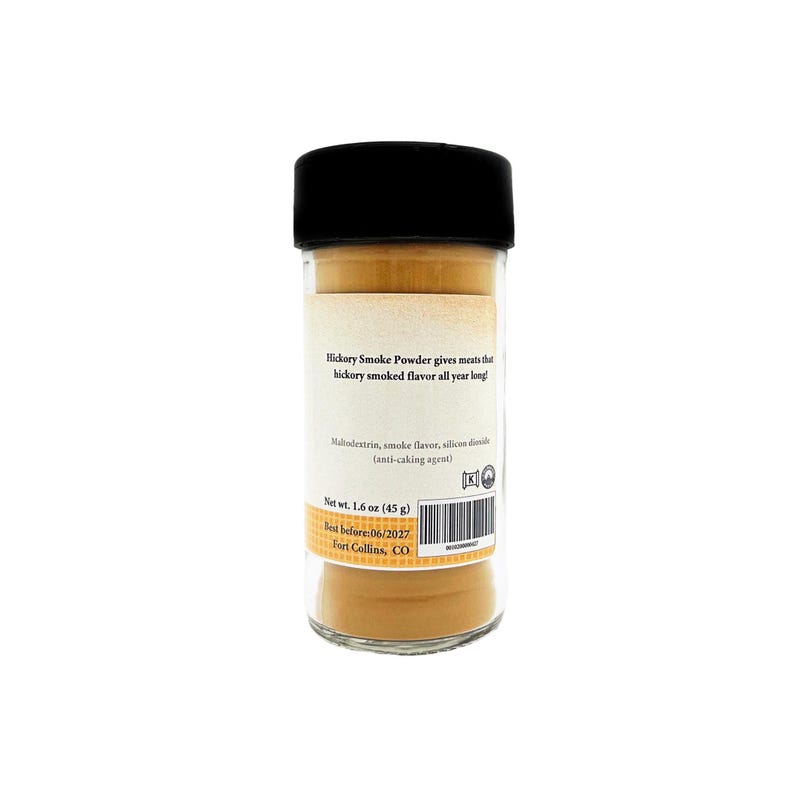 Hickory Smoke Powder, Natural BBQ Seasoning, Liquid Smoke Alternative, Smoked Meat Spice 画像 3