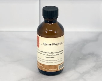 Sherry Flavoring, Baking Extracts, Gift for Baker