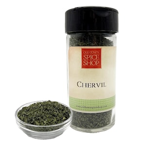 Dried Chervil Herb, Delicate Anise Flavor