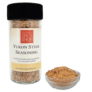 Yukon Steak Seasoning, Traditional Steak Rub, BBQ Seasoning, Dry Rub, Gift for Dad, Spicy Savory Blend
