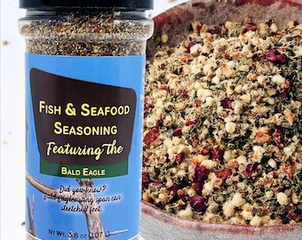Fish and Seafood Seasoning, Specialty Seasonings, National Parks, Gift for Dad, Foodie Gift