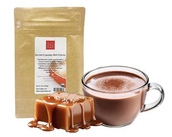 Salted Caramel Hot Cocoa Mix: Gourmet Cocoa Gift