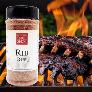 Rib Rub, BBQ Seasoning, Barbecue Dry Rub or Wet Rub, Barbeque Great gift for Dad, Great Host Gift