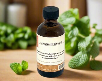 Pure Spearmint Extract: Baking, Ice Cream & Cocktails