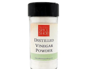 Distilled White Vinegar Powder, Specialty Seasonings, Foodie Gift