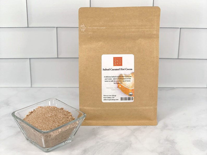 Salted Caramel Hot Cocoa Gift for Mom Gourmet Hot Cocoa image 3