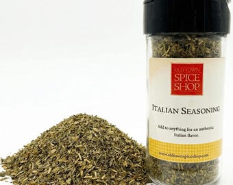 Authentic Italian Herb Seasoning - Handcrafted Spice Blend for Pasta, Pizza, and Garlic Bread - Unique Gift for Home Cooks and Foodies
